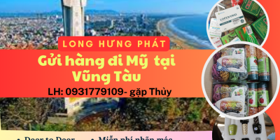 Dịch vụ gửi hàng đi Mỹ tại Vũng Tàu uy tín giá rẻ mỗi ngày