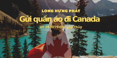 Dịch vụ gửi quần áo đi Canada uy tín nhanh chóng giá rẻ