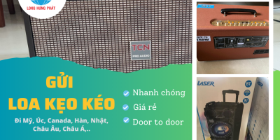 Gửi loa kẹo kéo đi MỸ giá rẻ tại Ninh Kiều Cần Thơ