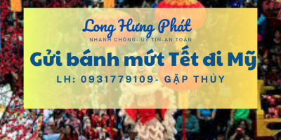 Gửi quà Tết, bánh mứt Tết đi Mỹ nhanh chóng không lo hư hỏng