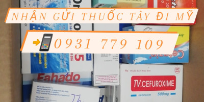 Vận chuyển thuốc tây đi Mỹ tại Hồ Chí Minh